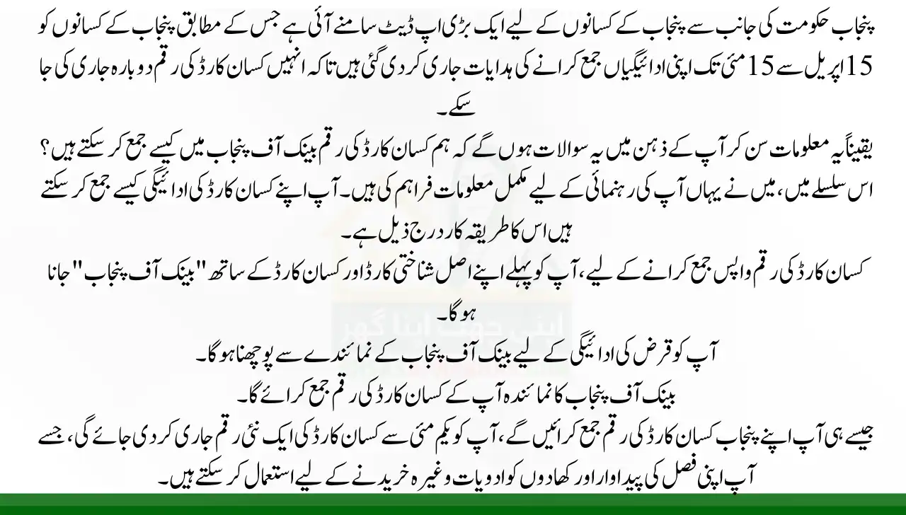 How to Submit the Loan Of Kisan Card In BOK Bank