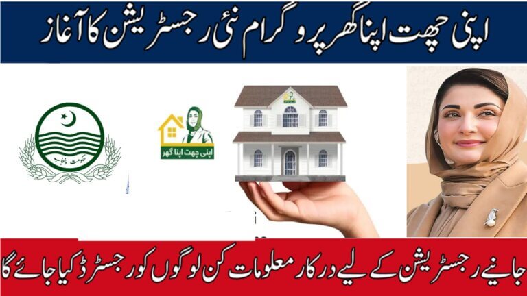 Apni Chhat Apna Ghar Scheme 2025 latest update registration , ehsasapnaghar.com