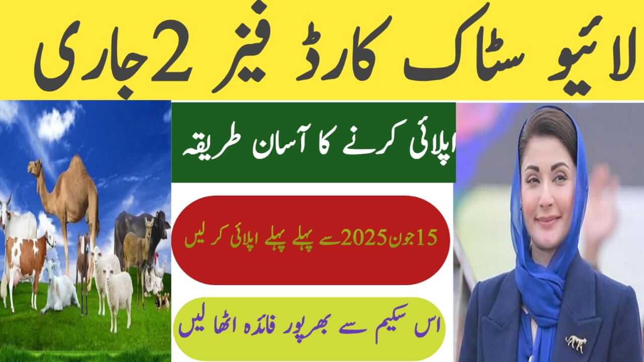 Livestock Card Phase 2 CM Punjab for Farmers Welfare, ehsasapnaghar.com