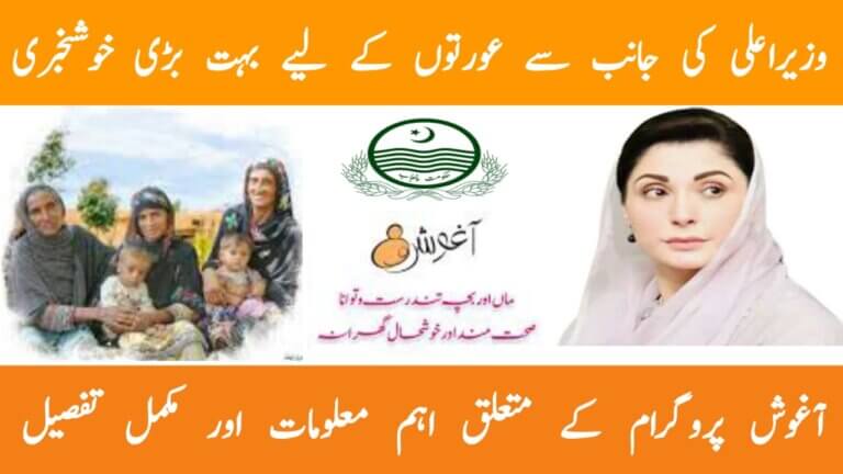 CM Punjab Launches Aghosh Program 2025 || A Lifeline for Mothers and Children, ehsasapnaghar.com