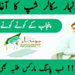 CM Punjab Launches Honhaar Scholarship Program 2025 A Golden Opportunity for Talented Students , ehsasapnaghar.com