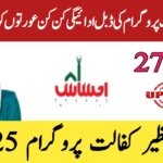 Banazir Kaffalat Program Double Payment 27000 July 2025, ehsasapnaghar.com