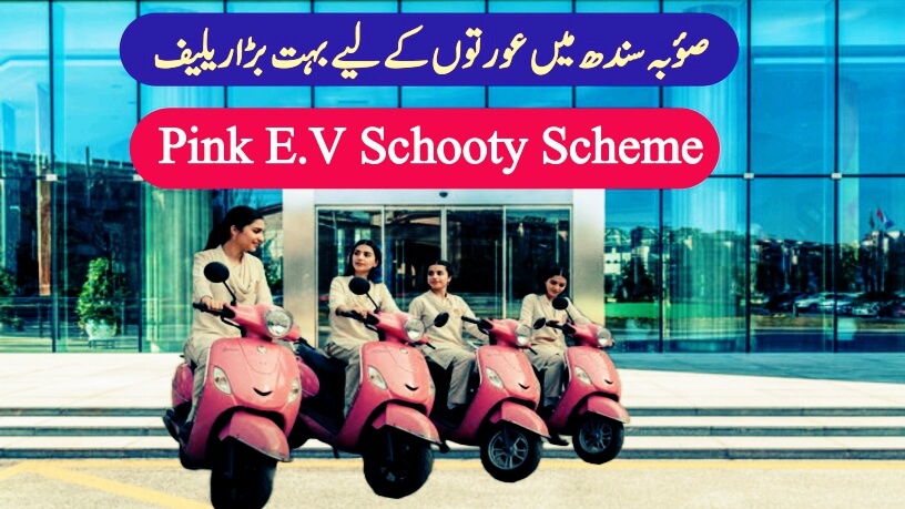 A New Dawn for Sindh’s Poor Women || Government Introduces Pink E-Scooty Relief Scheme, ehsasapnaghar.com