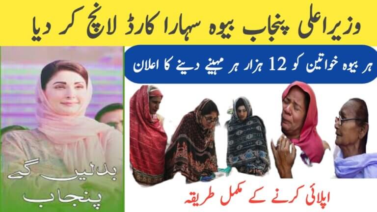CM Punjab Bewa Sahara