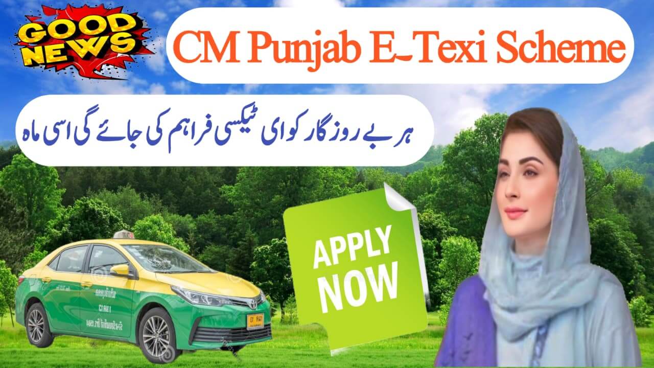 CM Punjab E-Taxi Scheme